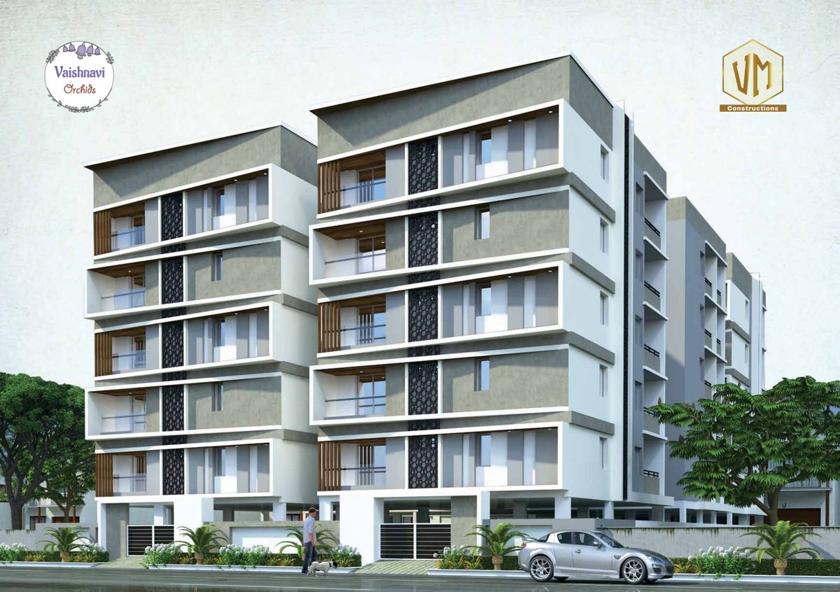 Vaishnavi Orchids &ndash; Building Elevation