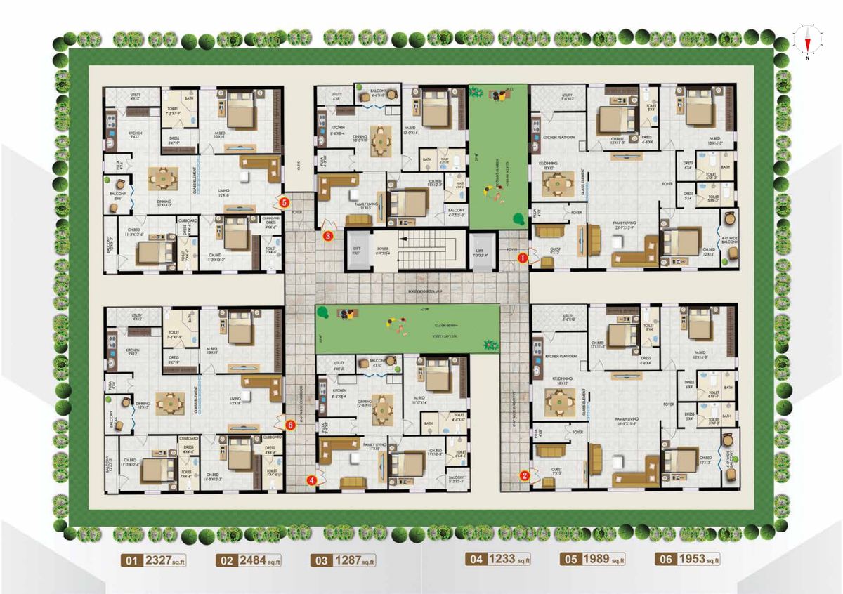 Vaishnavi Orchids &ndash; View 3